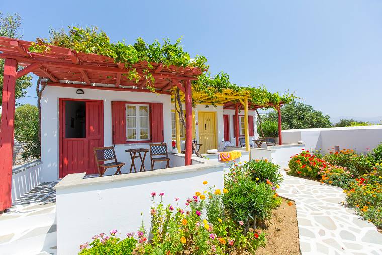 Rooms at Lianos Village Hotel in Naxos
